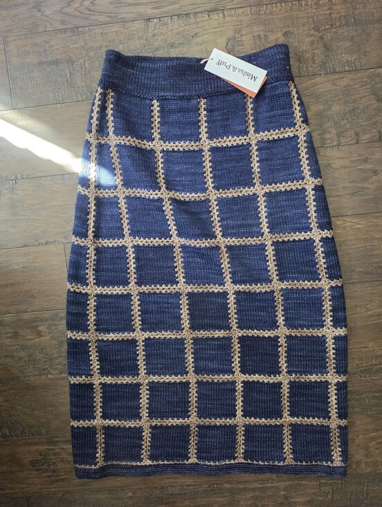 Misha And Puff Dresses & Skirts - Nwt Misha & Puff Ladder Square Skirt